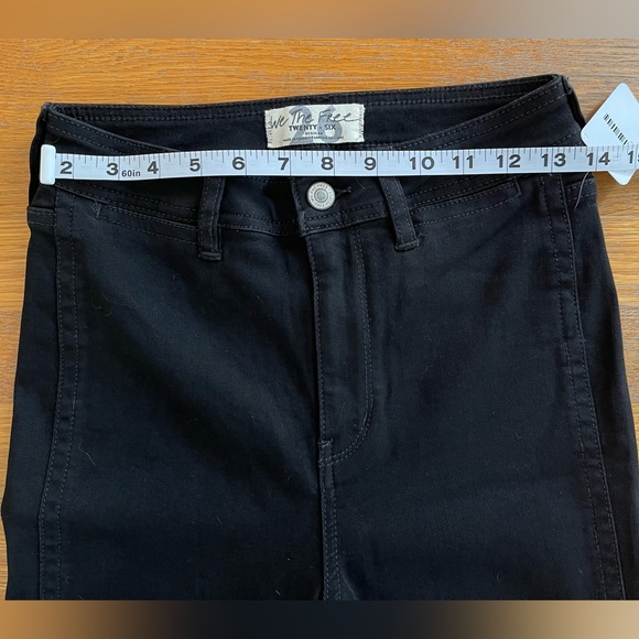 We The Free by Free People Flare Jeans in Black - Picture 8 of 10
